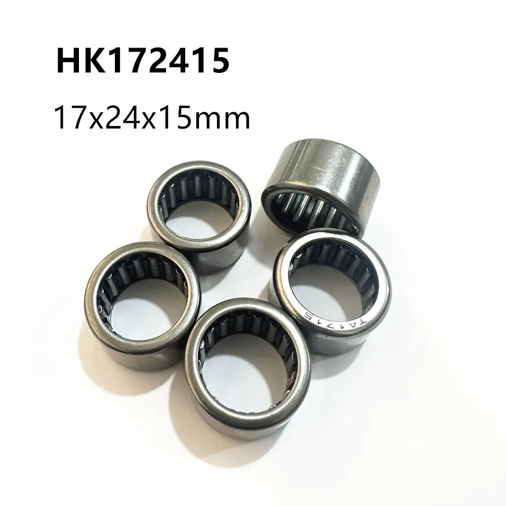 10pcs HK172415 17x24x15mm TA1715 베어링 쉘 타입 니들 롤러 베어링..