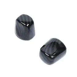 Premium Car Wiper Lever Turn Signal Control Decoration Cover - Interior Accessories Upgrade (Carbon fiber grain)