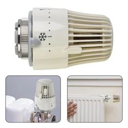 2pcs Radiator Thermostatic Head Heater Control Thermostat Tools Valve Heads Heating Cooling Parts Accessories Expansion Valves