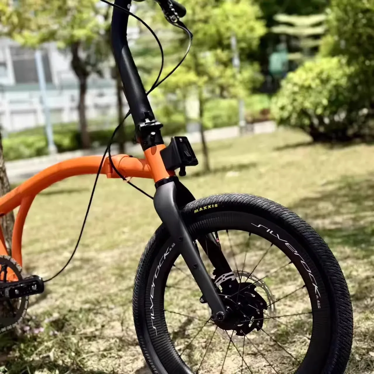 SILVEROCK Gline カーボンフォーク 20 インチ 406 451 スルー Alex