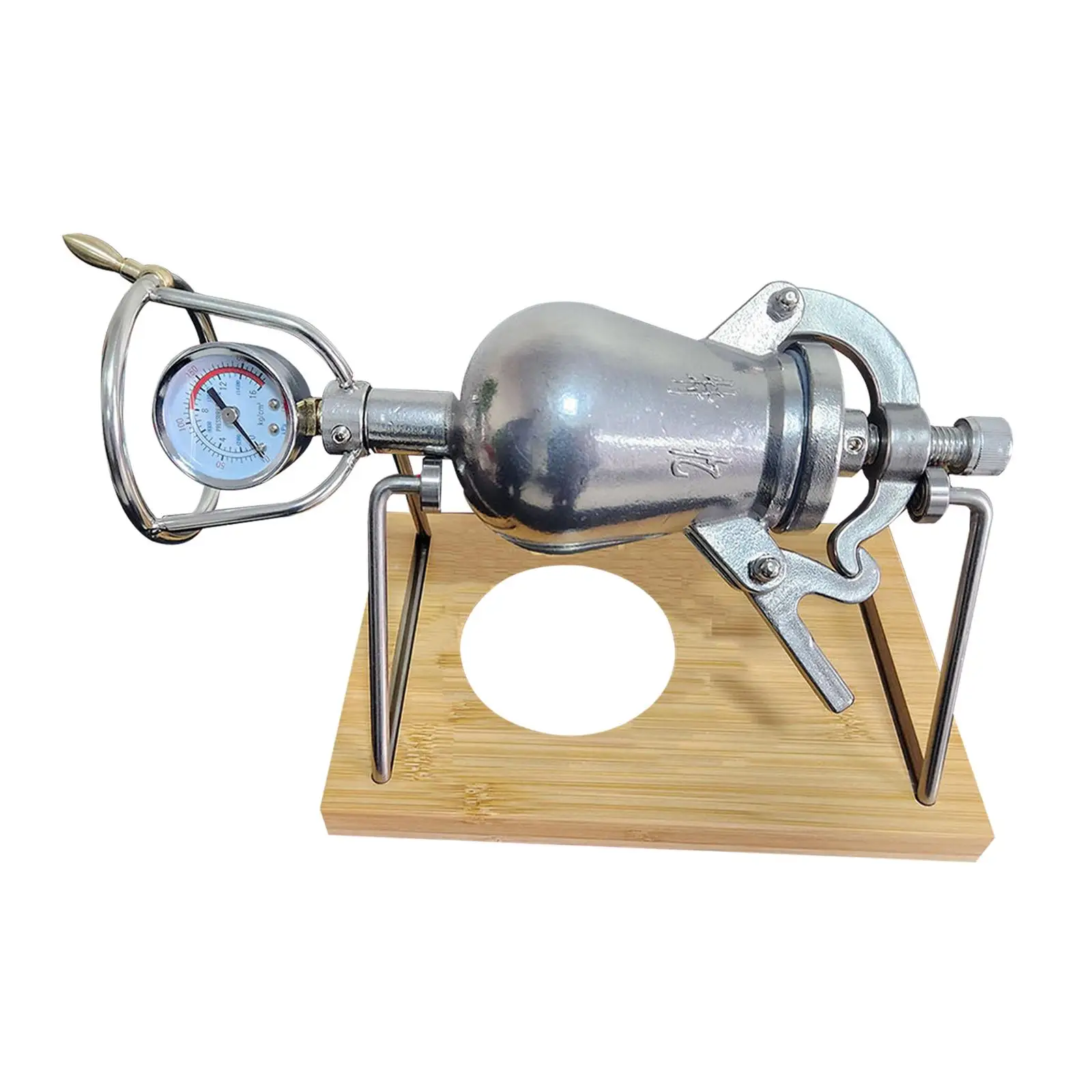 popcorn Maker Decoration Gourd Type pressure cookers Chinese Traditional Hand Cranked Popcorn Maker for kitchen Adults