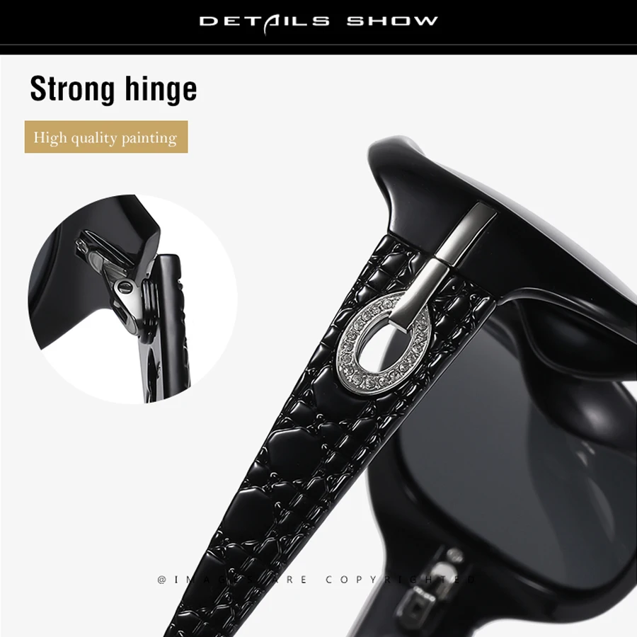 Brand Dign Sunglass Star Style Sunglass Women Oversized Round Eyewear Vintage Retro Glass Fishing Driving_voghion.com