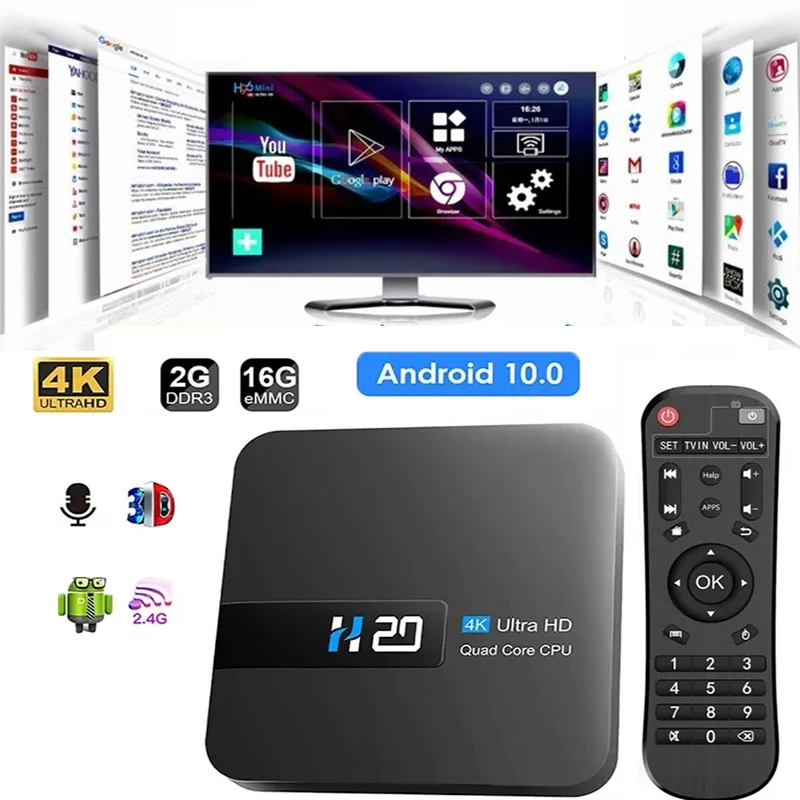 H20 RK3228A Android Set top Box Network Player Box TV BOX AliExpress