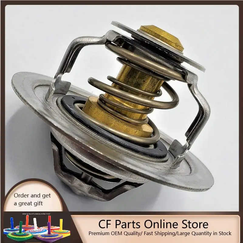 2PCS Thermostat 3864178 3925473 for Cummins 6BT ISB QSB Engine 2500 3500 Truck