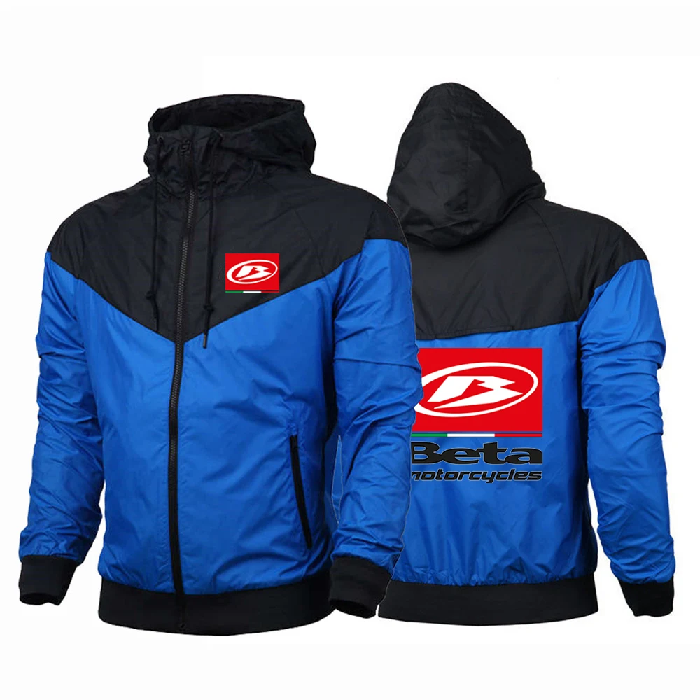 Men Five Color Windbreaker Jacket Zipper Tops