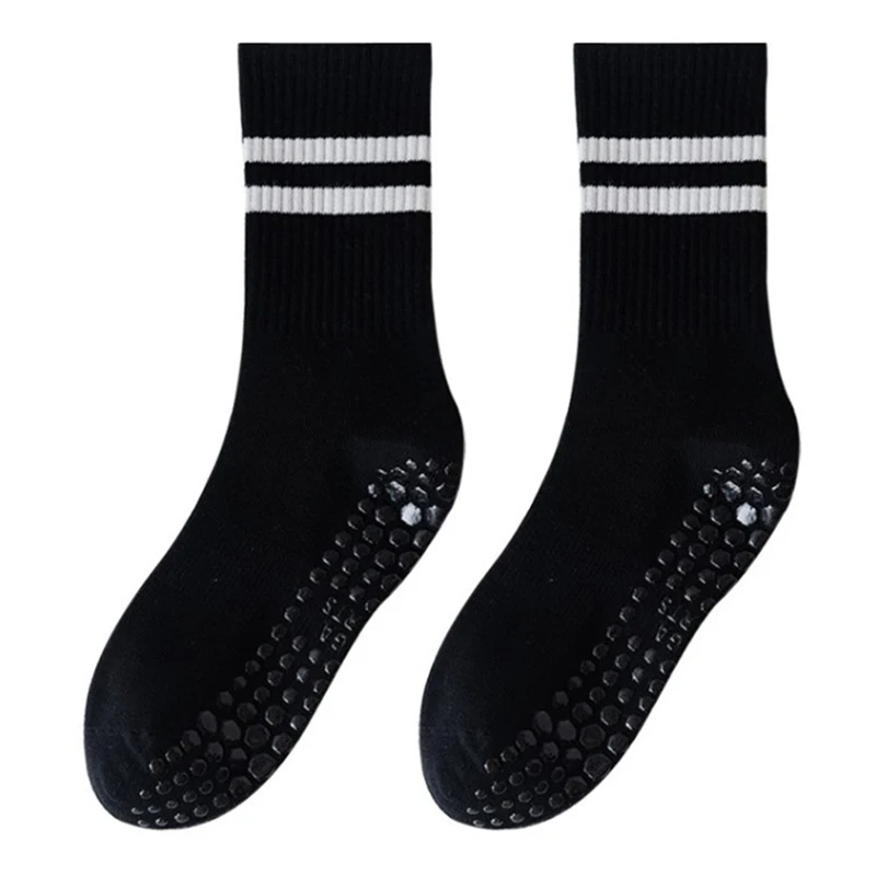 Warm High Quality Bandage Yoga Socks Anti-Slip Quick-Dry Damping Ballet Socks Good Grip For Women Cotton Fitness Socks images - 6