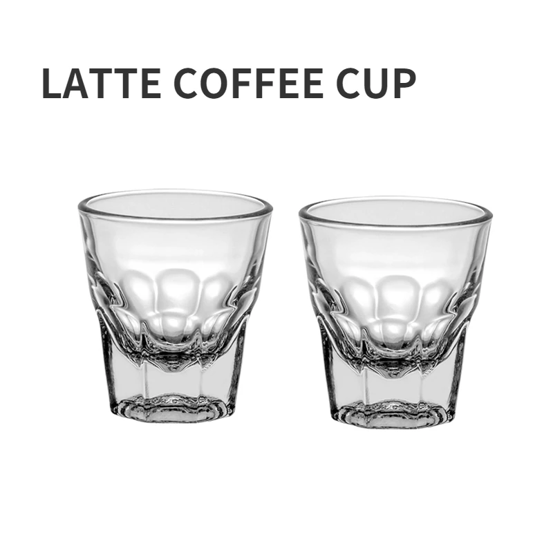 LatteCupsCoffeeSet45oz133mlCoffeeGlassMugsFlatWhiteEspresso