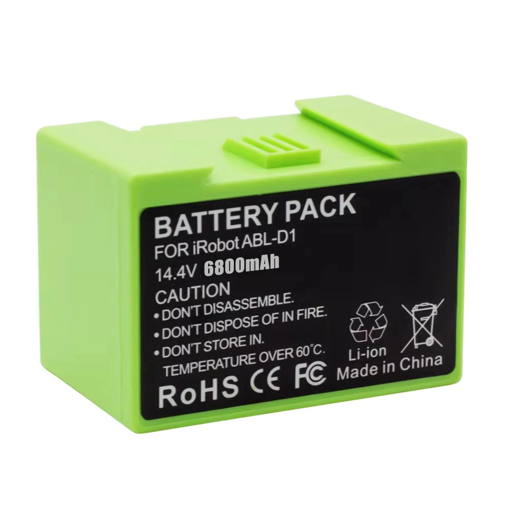 Original Replacement Battery ABL-D1 For iRobot Roomba i7 i7+ i8 e5 e6 7550 5150 e515020 e57150 e5152 e5154 e5158 i3 i4 1800mAh vacuum cleaner battery,battery replacement