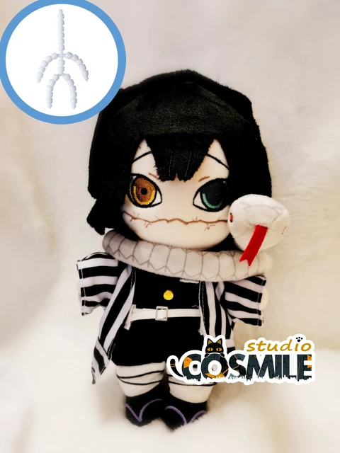 Demon Slayer Kimetsu no Yaiba Iguro Obanai Snake Stuffed Plushie 20cm Plush Doll Body Clothes Costume Cosplay Sa