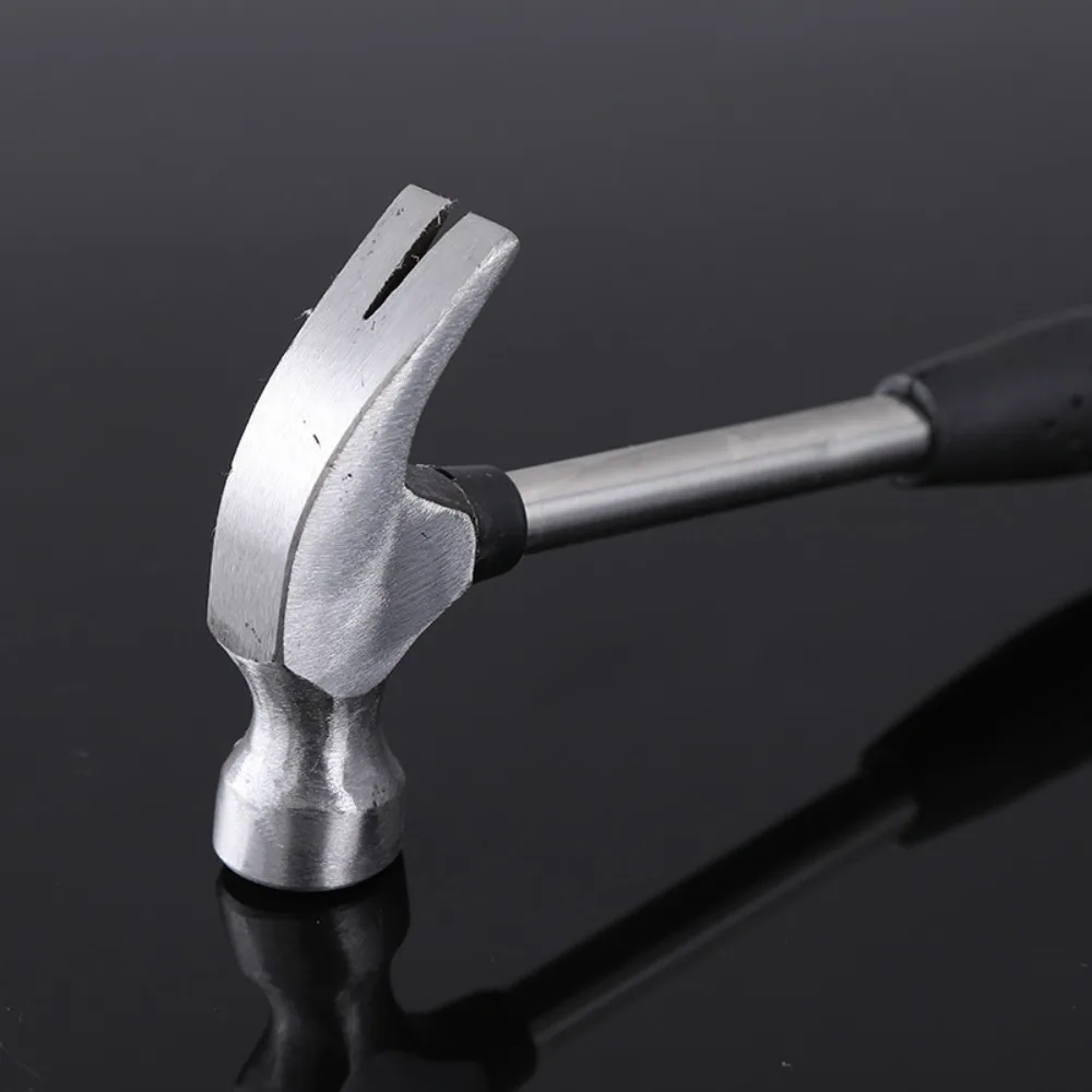 Claw Hammer Multi-function Steel Pipe Handle Safety For Traceless Nails Window Breaker Household Hardware Tools