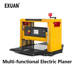 Automatic Feeding And Grinding Woodworking Press Planer Small Household Planer Multi-functional Electric Planer Table Planer