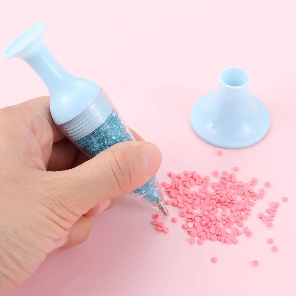 Crafts Crystal Cross Stitch Flower Pot Shape Point Drill Pen 5D Diamond Painting Standable Diamond Painting Tool