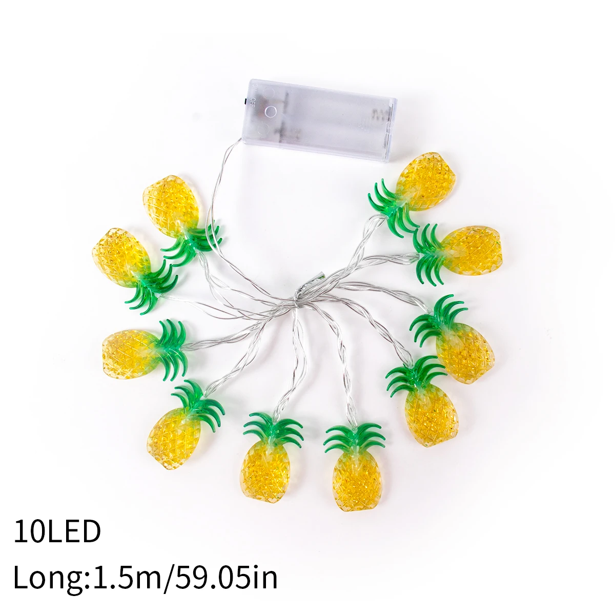 Campane A Vento Solari LED A Forma Di Palma E Ananas – 7 Colori Cangianti, Impermeabili, Per Giardino E Terrazzo