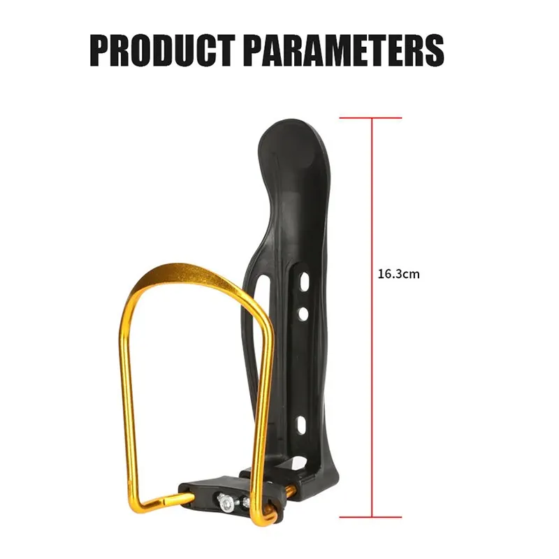 Bicycle Bottle Holder Adjustable Aluminum Alloy Road Mountain Sport Bike Cycling Lightweight Water Bottles Cage