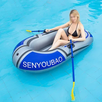 Inflatable Fishing Canoe Boat 1