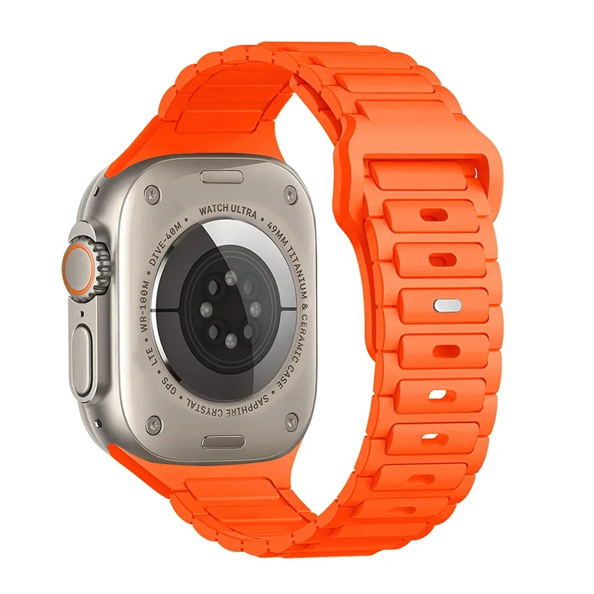 Silicone Strap for Apple Watch - Premium Wristband Bracelet