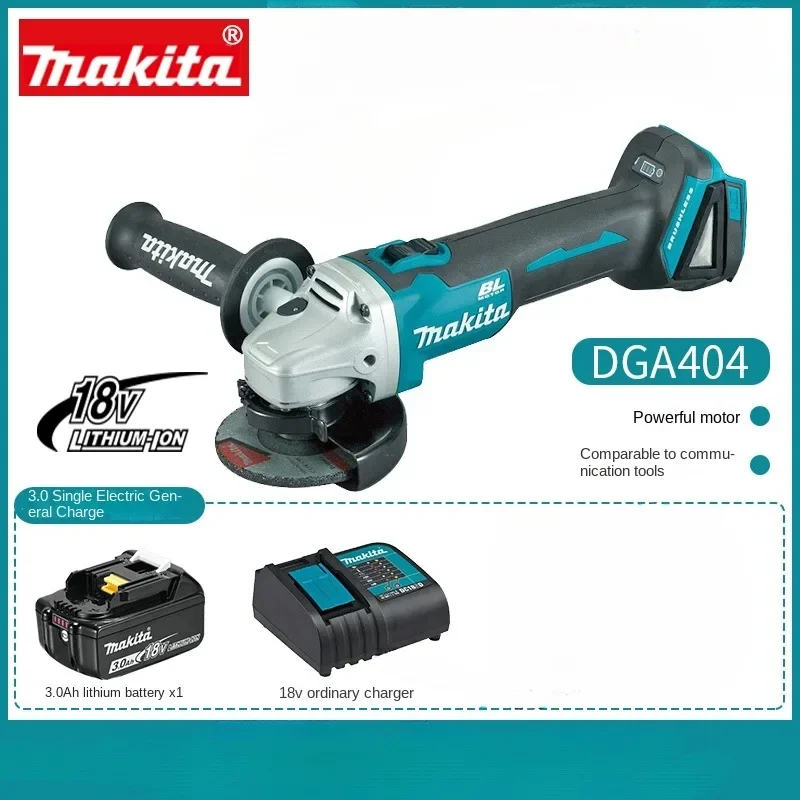 Makita DGA404Power tools rechargeable polishing machine cutting 18V angle grinder Electric Tools Electric Screwdriver Electric Handheld Vacuum Cleaner Electric Power Tools