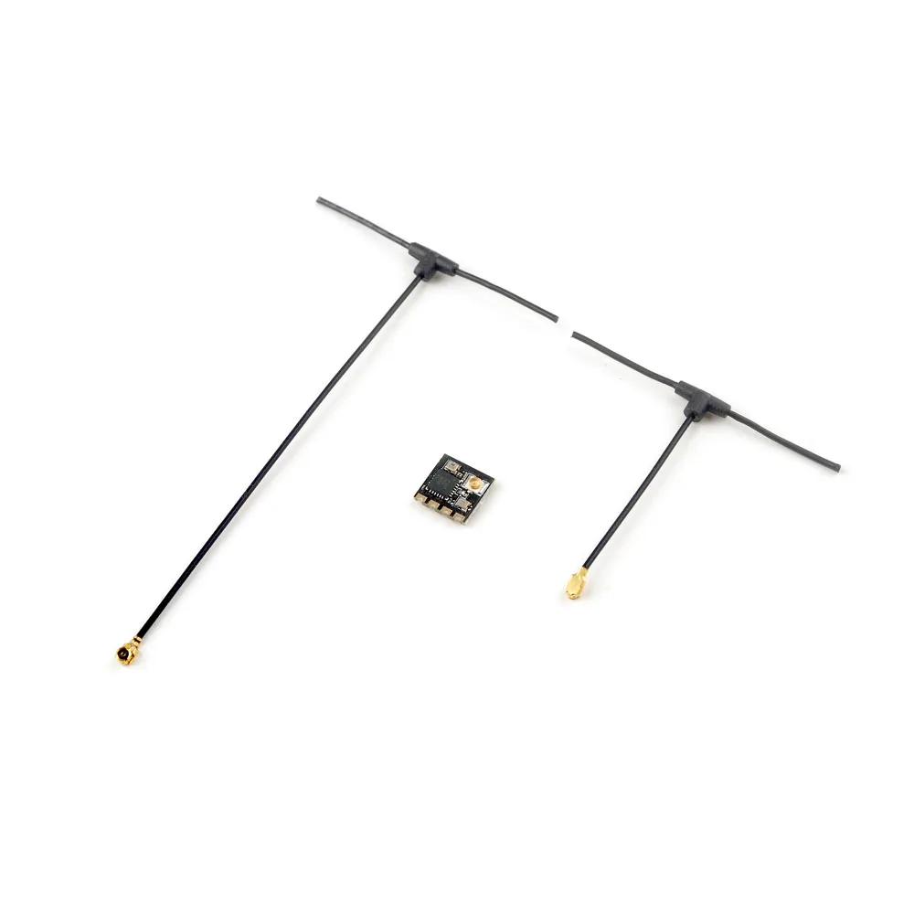 Récepteur Nano EP1/EP2/PP RX installé sur un drone FPV, idéal pour la course longue portée.