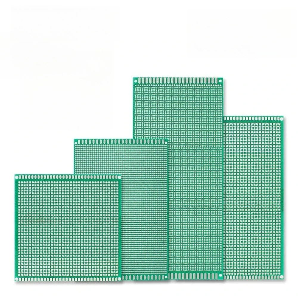 1-5PCS 단일 측면 FR4 PCB 프로토타입 보드 10x10/10x15/10x22/12x18mm 전자 제품용 범용 DIY 구리 클래드 회로 기판