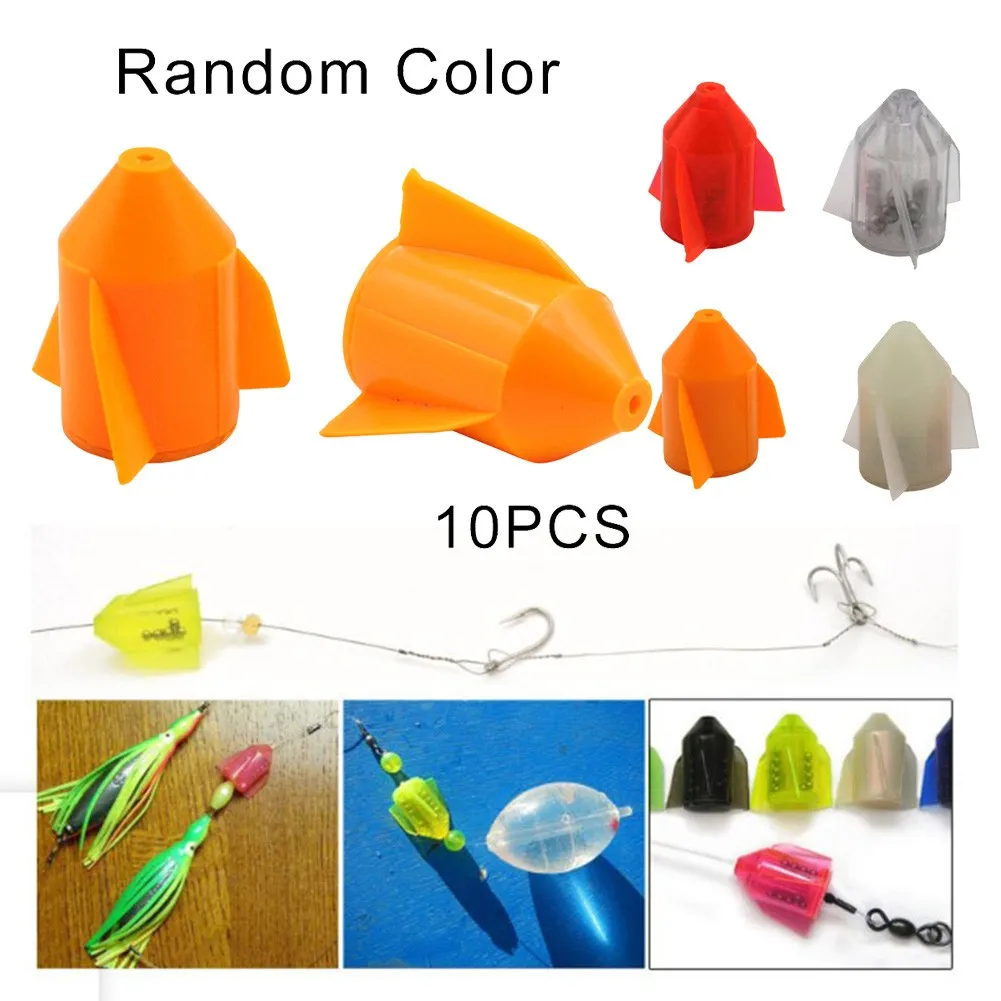 10pcs Fishing Line Rattles Loud Alarm Practical Reusable Inline Lure