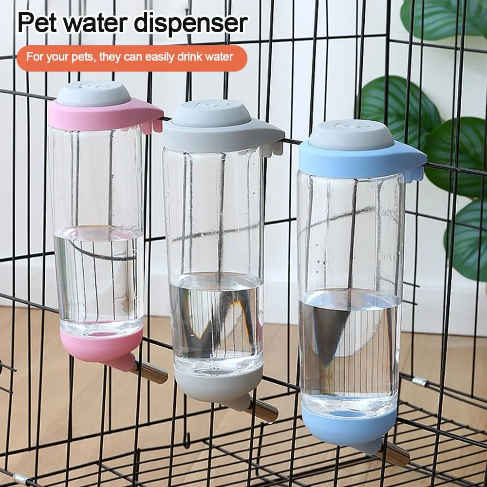 350/500ml Automatic Drinking Water Fountain Pet Dog Guinea Pig Squirrel Rabbit Licking Hanging Water Feeder Bottle pet water feeder