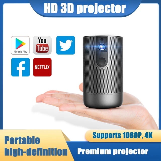 Smart dlp mini projector p g g wireless projector full hd android g g g