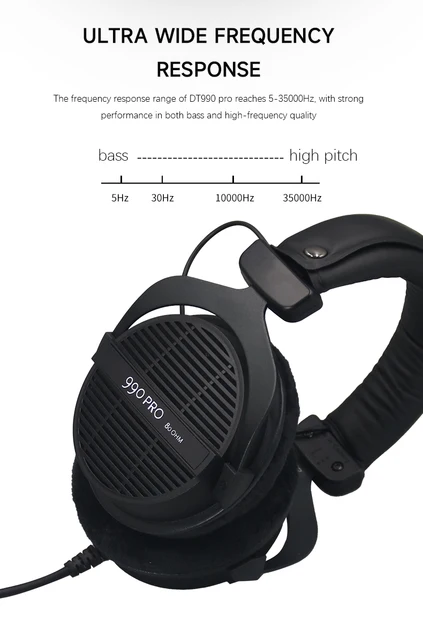 Audio Technica Beyerdynamic Dt 990 Pro Frequency Range Dt 990 Pro