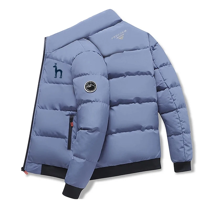 2022NewHAZZYSAutumnandWinterCoatMensCottonClothesFashion