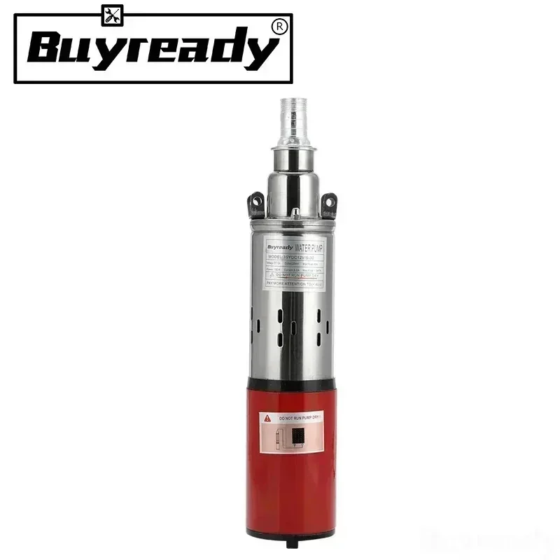 ปั๊มน้ำลึกพลังงานแสงอาทิตย์, ปั๊มน้ำบ่อบาดาล20L/นาที = 30M-45m สาย9M 12V 24V ปั๊มน้ำลึกสกรูจุ่มชลประทานสวนบ้านทางการเกษตร 1