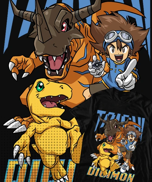 2025 Summer Digimon Adventure Animation Brand 100%Cotton