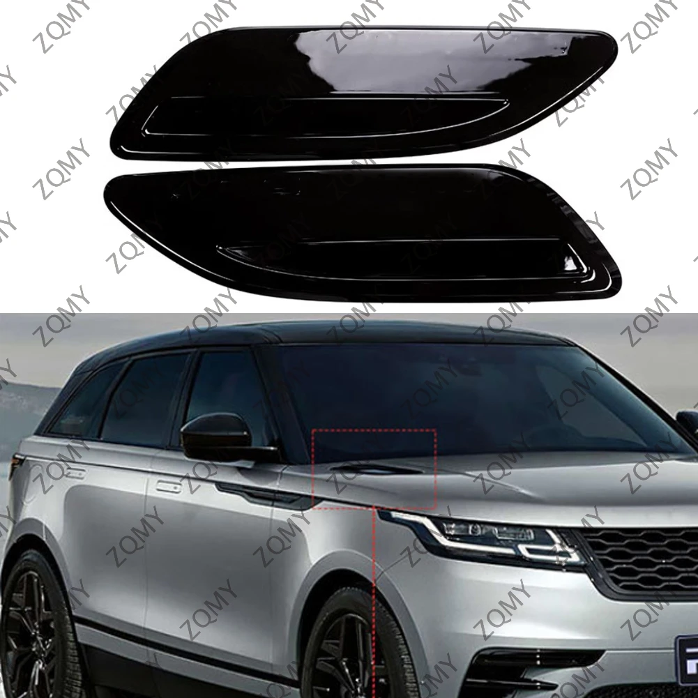 

2pcs Car Side Engine Room Ventilation Hood Air Inlet For Land Rover Range Rover Velar 2018 2019 2020 2021 LR092708 LR110611