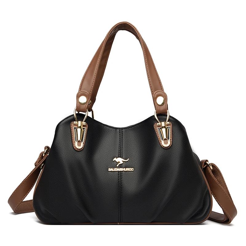 

Высококачественная мягкая кожаная женская сумка через плечо знаменитая Роскошная Дамская дизайнерская сумка-кошелек вместительные сумки-тоут Sac A Main