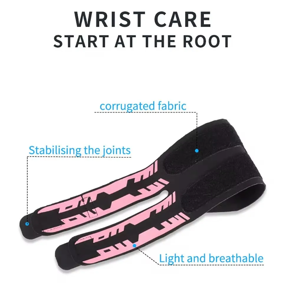 1Pcs Wrist Brace Thin Gym Wrist Wraps Wristband Bandage Basketball Badminton Tennis Equipment Hand Support Carpal Tunnel