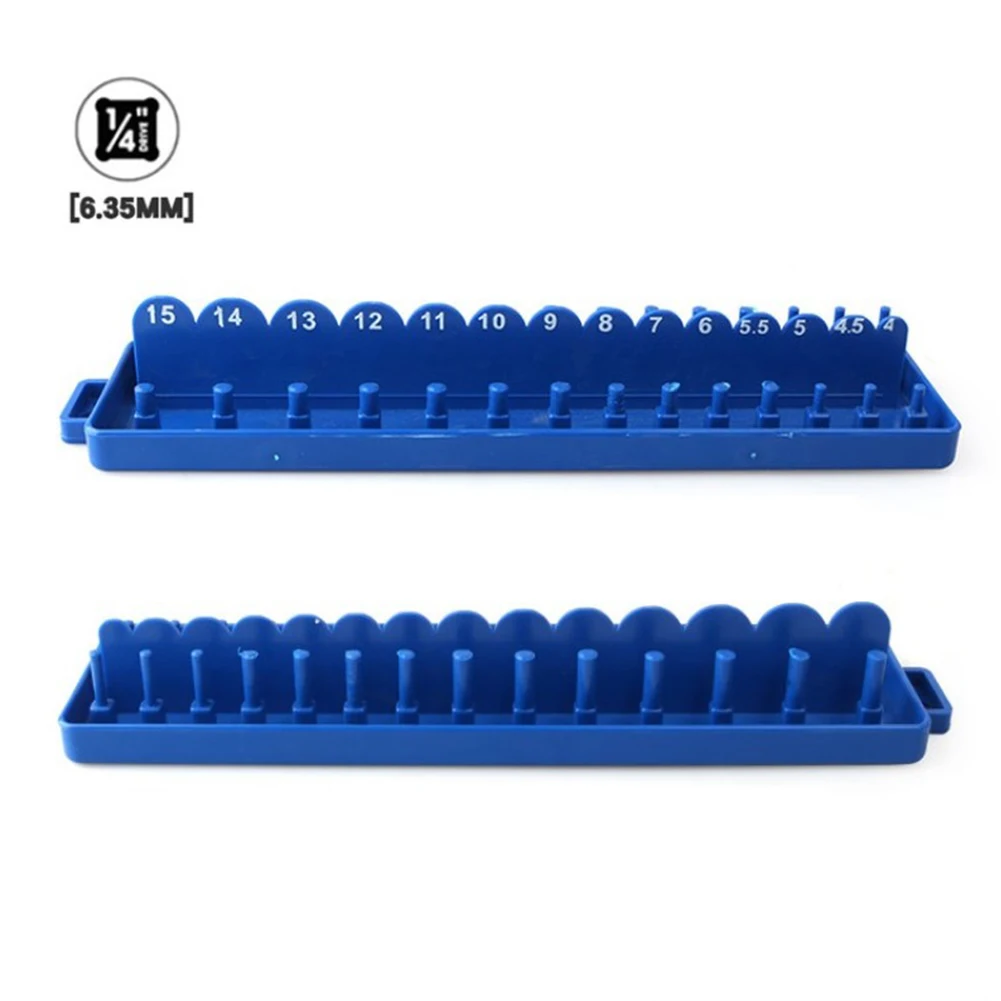 

Collection Arrange Household Daily Necessities Tray Rack Socket Holder Blue High Quality For Garage And Workshop