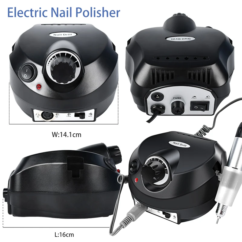 Nail Extension Gel Set With LED Nail Lamp Quick Extend Mold Nail Gel Kit And Nail Drill  Base&Top Coat Gel Polish Nail Tools Set 2