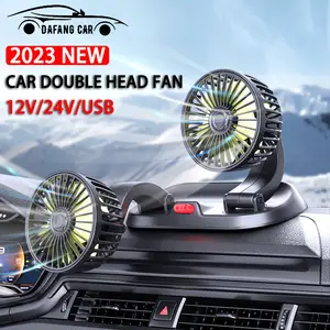 First test of a dual head car fan from  