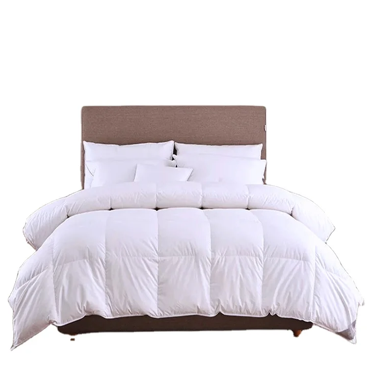 

Four Seasons 100% Cotton 400 Thread Count Down Proof Goose Down Duvet