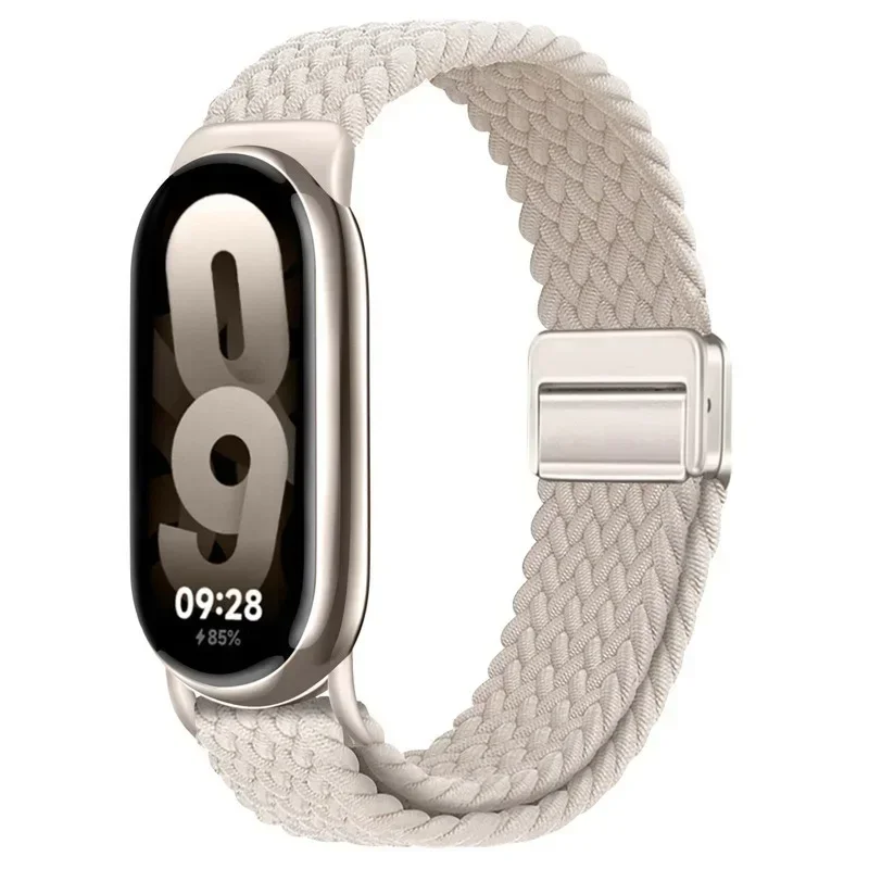 Magnetic Nylon Braided Loop Strap - Adjustable & Breathable Wristband Bracelet