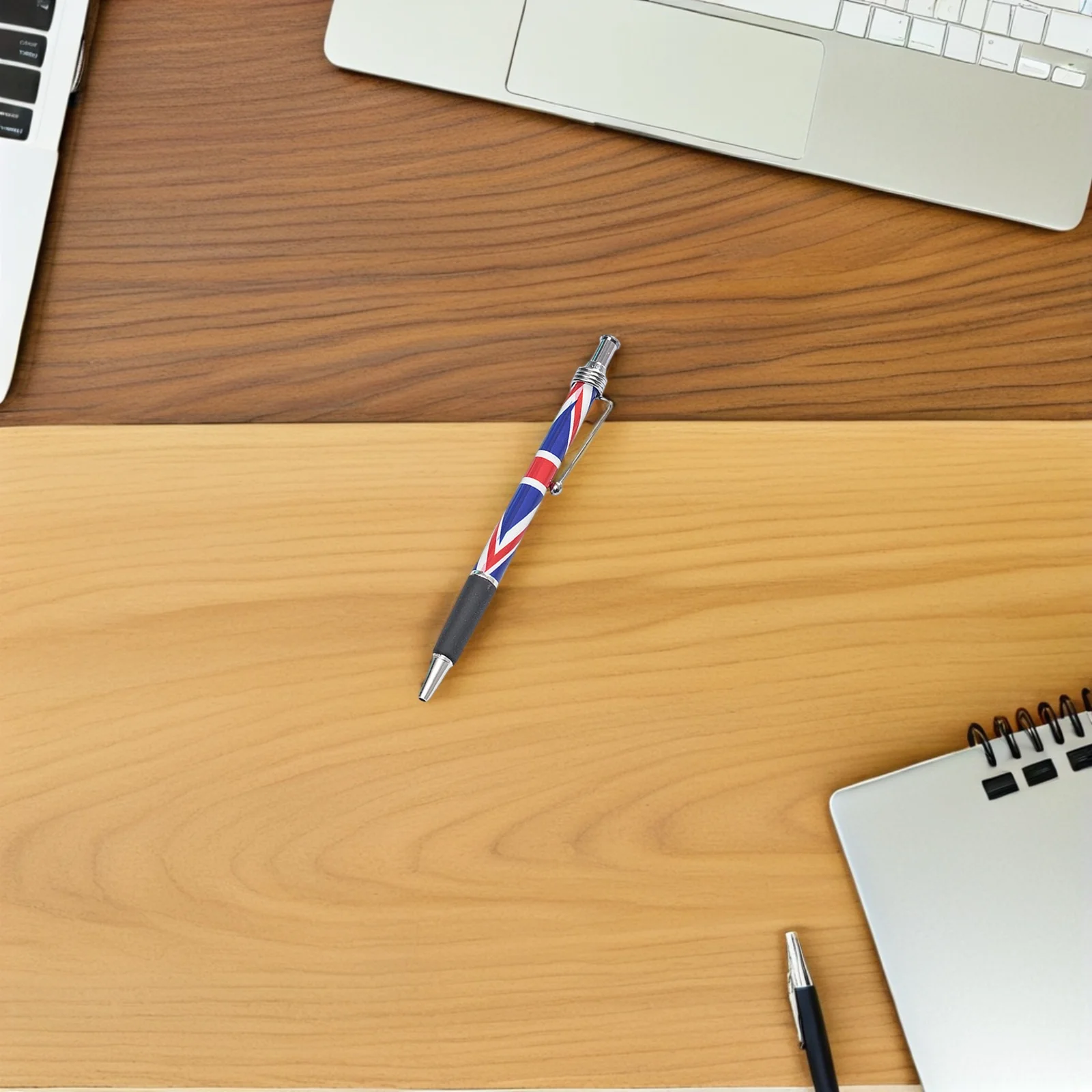 20Pcs British Flag Ballpoint Pen Smooth Writing Instrument Comfortable Grip Office School Writing Signing Tool Uk Pattern