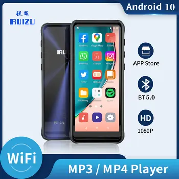 RUIZU Z80 16G WiFi Android 10 MP4 Player With Bluetooth 5.0 HiFi MP3 Player 4.0inch Full Touch Screen Walkman FM/ Ebook/Video 1