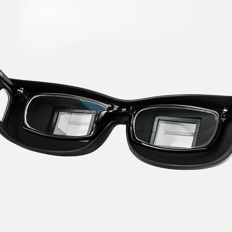 Creative Lazy Eyeglasses Lazy Reading Glasses Prismatic Horizontal Glasses Lying Down Bed Reading Watching HD Readers