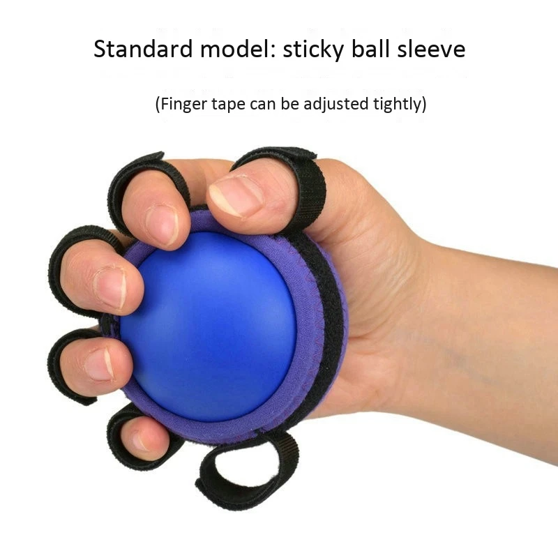 2X Hand Grip PU Ball Finger Practice Hemiplegia Exercise Muscle Power Rubber Rehabilitation Training Gripper