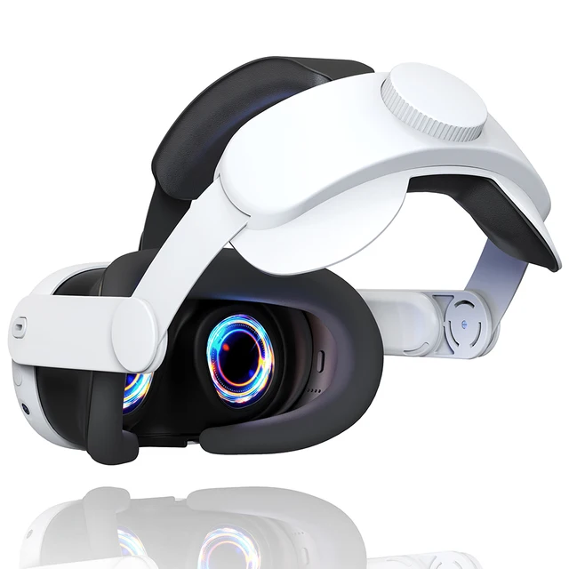 HUANDAI Design For Meta Quest 3/Oculus Quest 3 Elite Strap Adjustable Head Strap