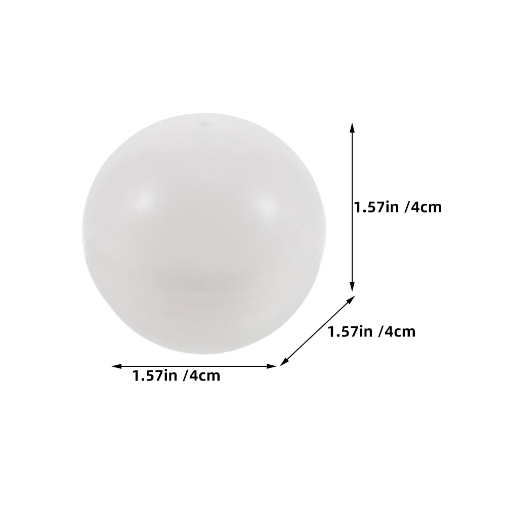 Round Vending Machine Capsules 4Cm Small Lottery Balls Bingo Raffle Drawing Balls Hollow Plastic Openable 30Pcs