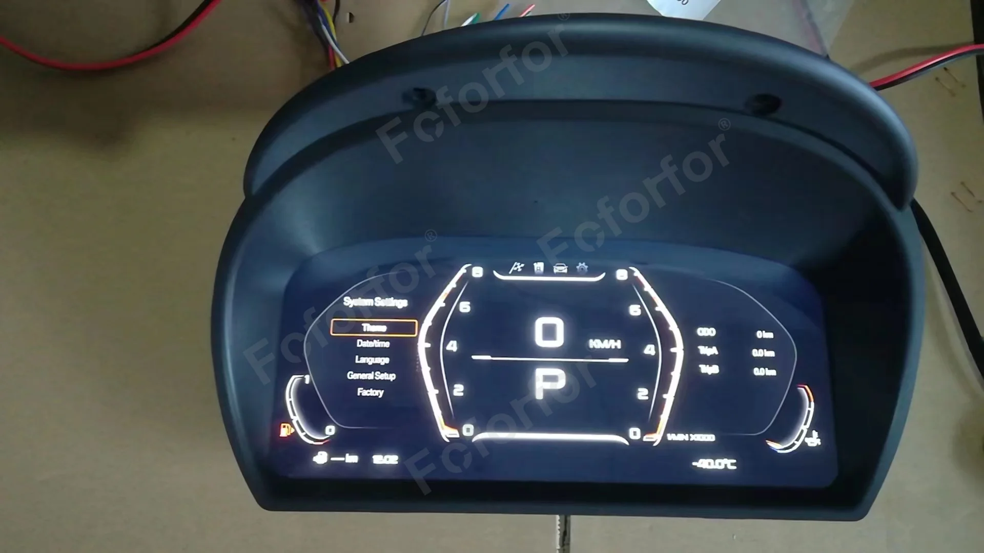 The Lastest LCD Digital Cluster For BMW Z4 E89 2009-2018 CIC