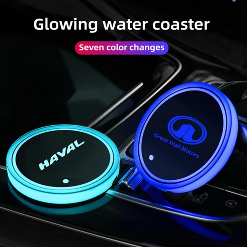 2 шт. светодиодный Автомобильные светодиодные лампы для стаканов Haval Hover H3 H5 H6 F7 M6
