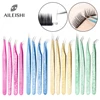 2023 Eyelash Tweezers Ice Flower Anti-static 3D Accurate Professional Eyebrows Lash Extension Supplies Makeup Tools 100% Closure 1