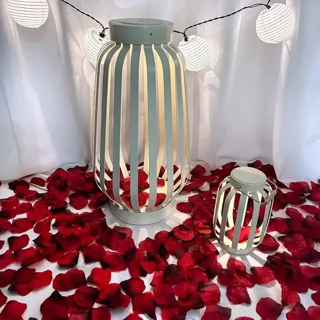 Lots de faux pétales de roses artificielles, roses rouges, Simulation de fleurs, pétales de soie pour la saint-valentin, fête de mariage, décor de noël 4