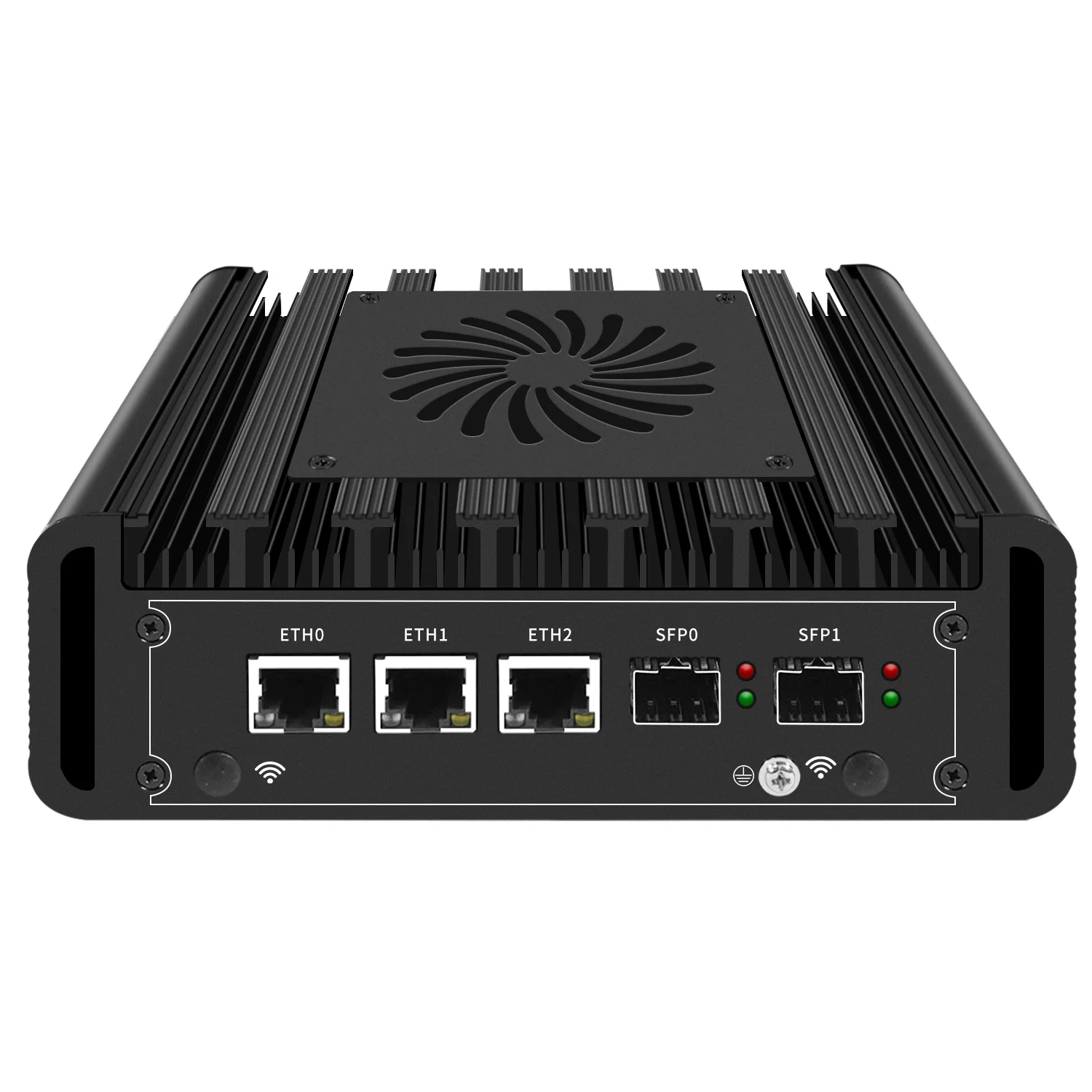 Amazon.de: HUNSN: Firewall-Appliance HUNSN Micro Firewall Appliance, Mini PC, pFsense, Mikrotik, OPNsen