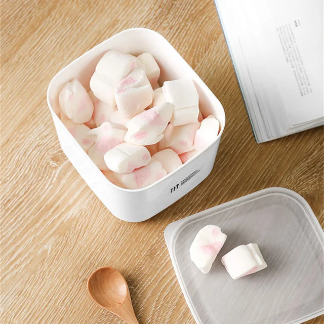 Boîte à lunch portable pour l'école, le bureau, le réfrigérateur de pique-nique, le récipient de stockage des aliments, le bol micro-ondable, le récipient à bento frais 6